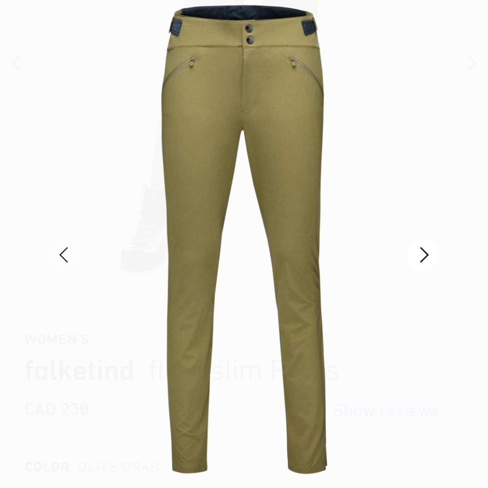Norrona falketind flex1 slim pants - sz Large